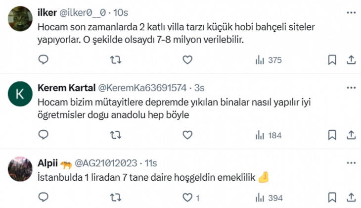 O ilde 4+1 evler 4 milyon TL seviyesinde, ama sitede oturmak isterseniz 3 milyon TL daha ödemeniz gerek!