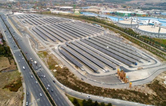 Ankapark’taki otoparkın üzerine güneş enerjisi santrali kuruldu!