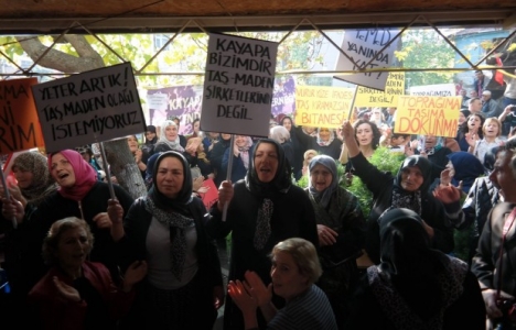 Bursa Kayapa'da YMD Madencilik'in kapasite artışı protesto edildi!