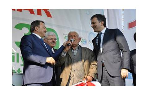 Veysel Eroğlu, İmamoğlu'nda temel atma törenine katıldı!