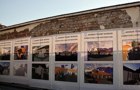Manisa'daki 300 yıllık Donbaycıoğlu Hanı restore ediliyor!