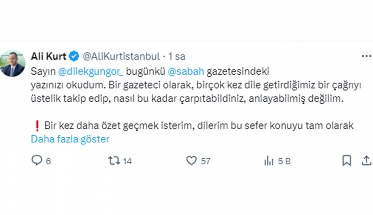 Ali Kurt tan dönüşüm açıklaması: Beklentimiz, KİPTAŞ kefaletiyle vatandaşlara düşük faiz ve uzun vadeli kredi verilmesi!
