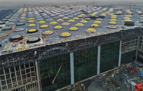 3. Havalimanı kulesi havadan görüntülendi!