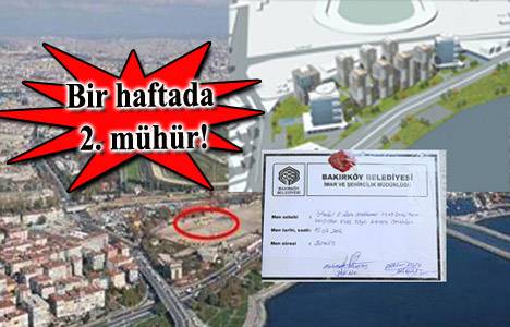 Bakırköy'de Yalı Ataköy'den sonra Pruva 34 de mühürlendi!