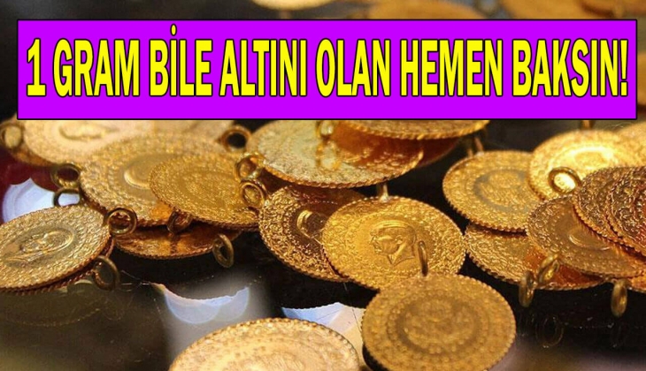 Altını olanlara son dakika müjdesi! Az önce resmen açıklandı, görenin nutku tutuldu! Hemen bir göz atın!