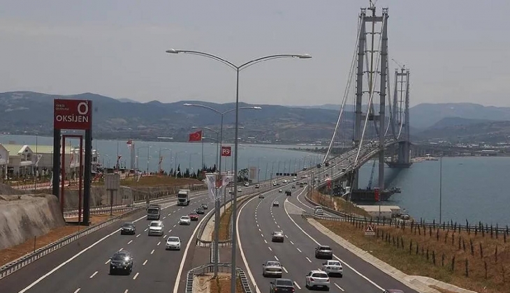 Köprü ve otoyol ücretlerine zam yapıldı...