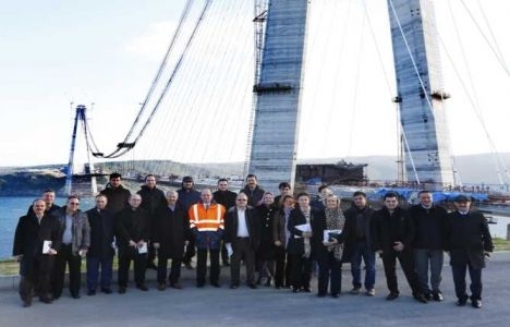 Cahit Altunay, Yavuz Sultan Selim Köprüsü nü inceledi!