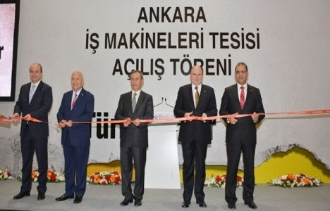 Türk Traktör İş Makineleri Ankara Bölge Tesisi'ni açtı!