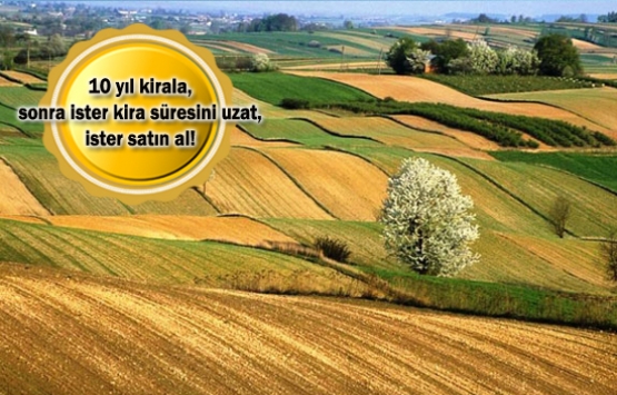 Hazineye ait tarım arazileri kiracılarına doğrudan satılabilecek!
