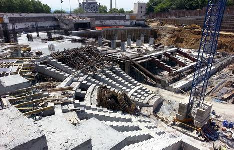 Vodafone Arena Stadı inşaatından son durum fotoğrafları!