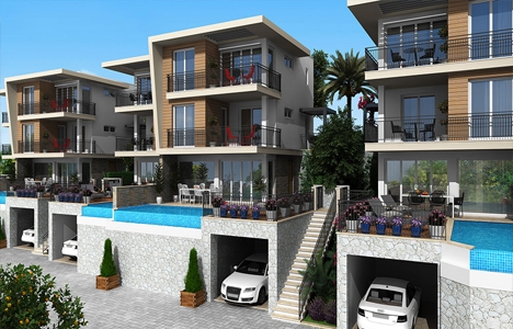 Bodrum Fabay Adabükü Evleri fiyatları 146 bin 500 Euro’dan başlıyor.