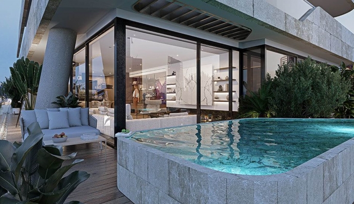 Polat Gayrimenkul'den Levent'e karma rezidans ofis projesi geliyor! Polat Levent Exclusive için düğmeye basıldı