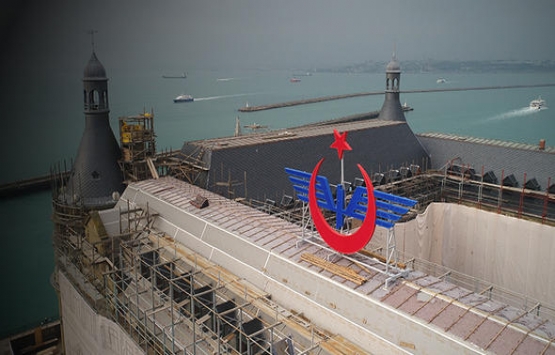 Haydarpaşa Garı nın son hali havadan görüntülendi!