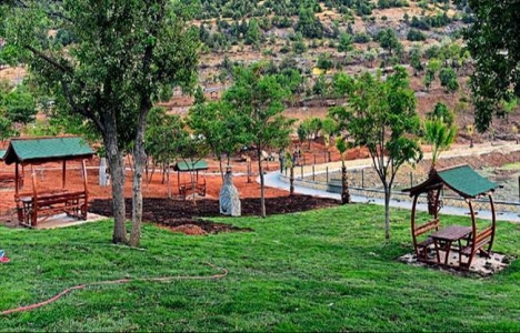 Kahramanmaraş Menzelet Mesire Alanı'ndaki çalışmalar sürüyor!