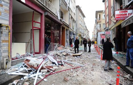 Polatlı'da doğalgaz patlaması!