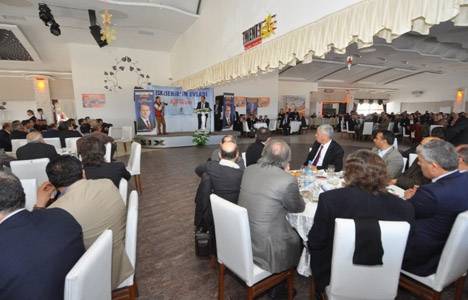 Harun Karacan Eskişehirli müteahhitlerle buluştu!