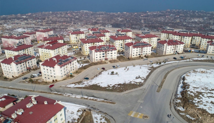 TOKİ nin Van da inşa ettiği 17 bin 489 konut güvenli liman oldu!