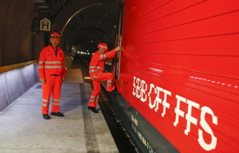 Gotthard Base Tüneli yarın açılıyor!