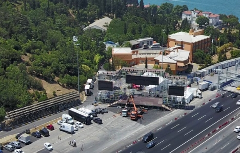 15 Temmuz Şehitler Köprüsü ne dev platform inşa ediliyor!