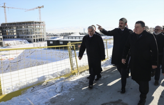 Murat Kurum, Yargıtay binası inşaatını inceledi!