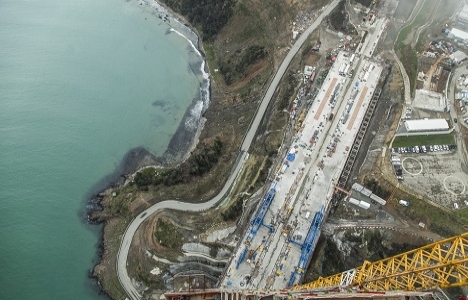 3.köprü inşaatı son durum fotoğrafları!