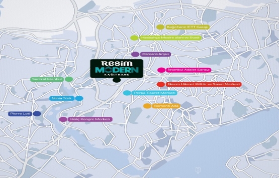 Resim Modern Kağıthane 289 bin TL den başlayan fiyatlarla satışta!