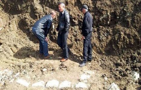 Sivas'ta duvar kalıntısı inşaatı durdurdu!