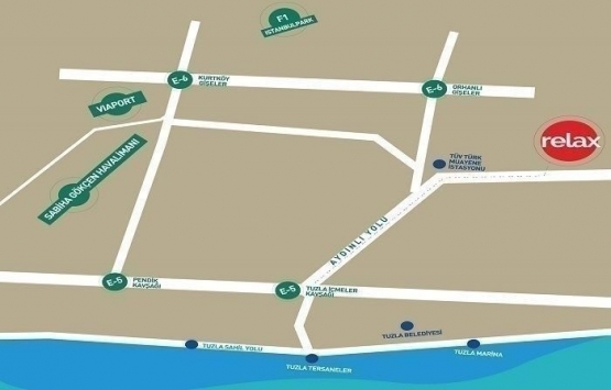 Gelecek Relax Tuzla da 2+1 ler 289 bin TL ye!