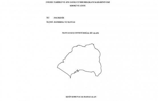 Manyas Kuş Cenneti kesin korunacak hassas alan olarak ilan edildi!