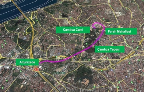 Altunizade-Çamlıca Metro Hattı inşaatı başlıyor!