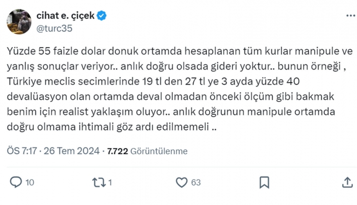 2010 dan bu yana konut fiyatları Türkiye de yüzde 61, ABD de yüzde 86 arrtı!