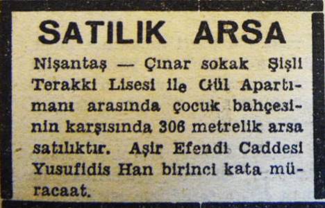 1947 yılında Cavit Paşa Köşkü satılacakmış!