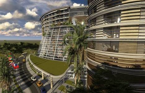 Ersa Güneşli Otel, Rezidans ve Kongre Merkezi projesinin ilk görselleri!