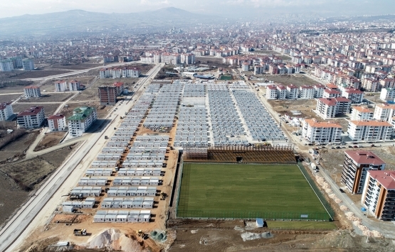 Elazığ daki depremzedeler konteyner evlere yerleşiyor!