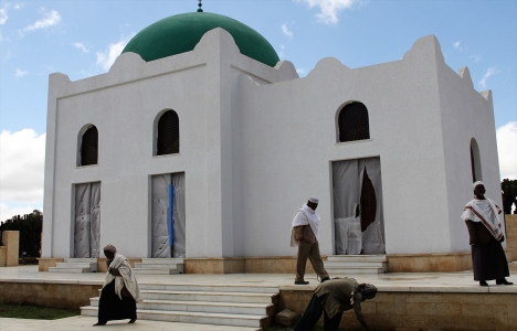 Etiyopya Kral Necaşi Türbesi'nin restorasyonunda sona gelindi!