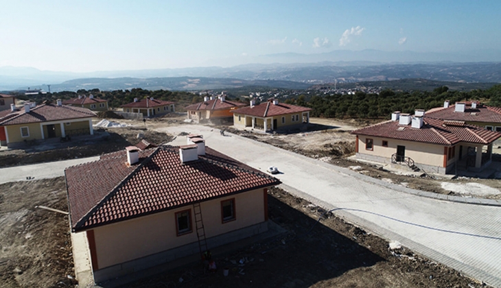 Hatay da depremzedeler için inşa edilen köy evleri Kasım da teslim edilecek!