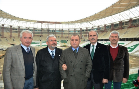 Fatih Terim Timsah Arena inşaatını inceledi!