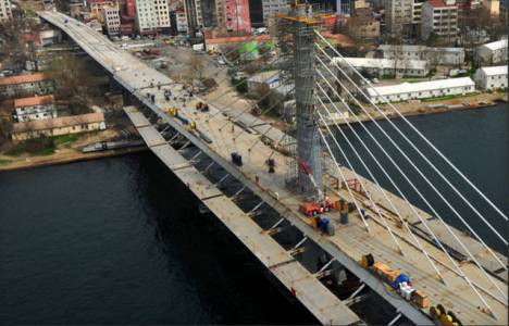 Haliç Metro Geçiş Köprüsü test sürüşüne hazırlanıyor!