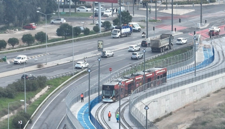 Çiğli Tramvayı 27 Ocak ta açılıyor! 183 milyon TL lik yatırımda geri sayım!