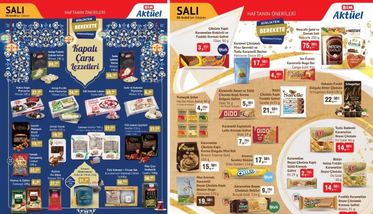 Türk Kahvesinin fiyatı resmen dibe vurdu! Fırsatı kaçıranın keyfi de kaçacak! BİM 6 Aralık 2022 fiyat listesi…