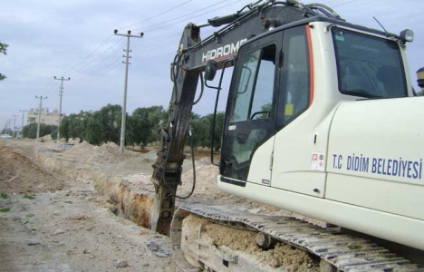 Didim'de altyapı ve yol çalışmaları başladı!