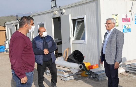 Malatya Battalgazi deki deprem konutlarının bir kısmında geçici kabul yapıldı!