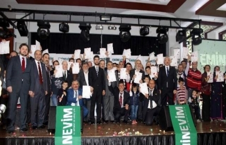 Eminevim Kütahya'da tapu dağıtımı yaptı!
