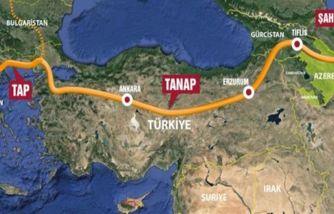 Türkiye Tanap'a yüzde 30 hisseyle katıldı!