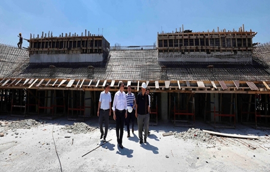 Kocaeli Darıca Spor Salonu'nun inşaatı tam gaz!