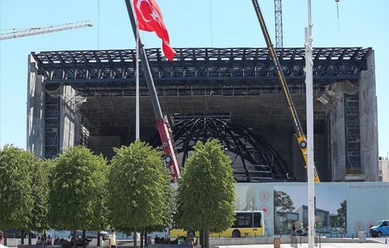 Yeni AKM de ikonik merdivenler görüntülendi!