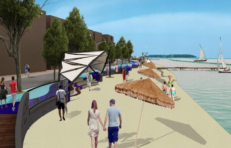 Bursa Kumla sahilinde dönüşüm başladı!