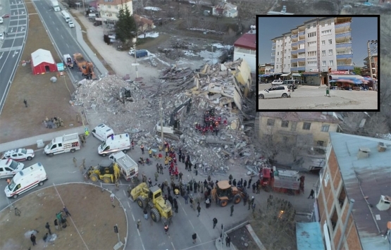 Elazığ'daki Mavi Göl apartmanının önünden geçen herkes yıkılacağını düşünürdü! 