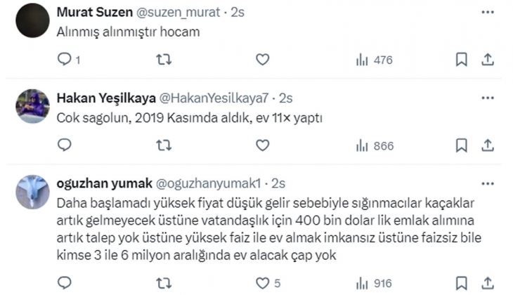 Konutta kayıp derinleşiyor: Ekonomist Tunç Şatıroğlu, Artık almayın hatta satın demiştim! dedi! 