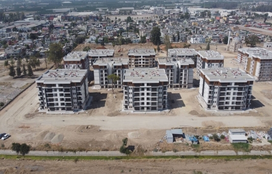 Mersin'deki kentsel dönüşüm projesinin kaba inşaatı tamamlandı!